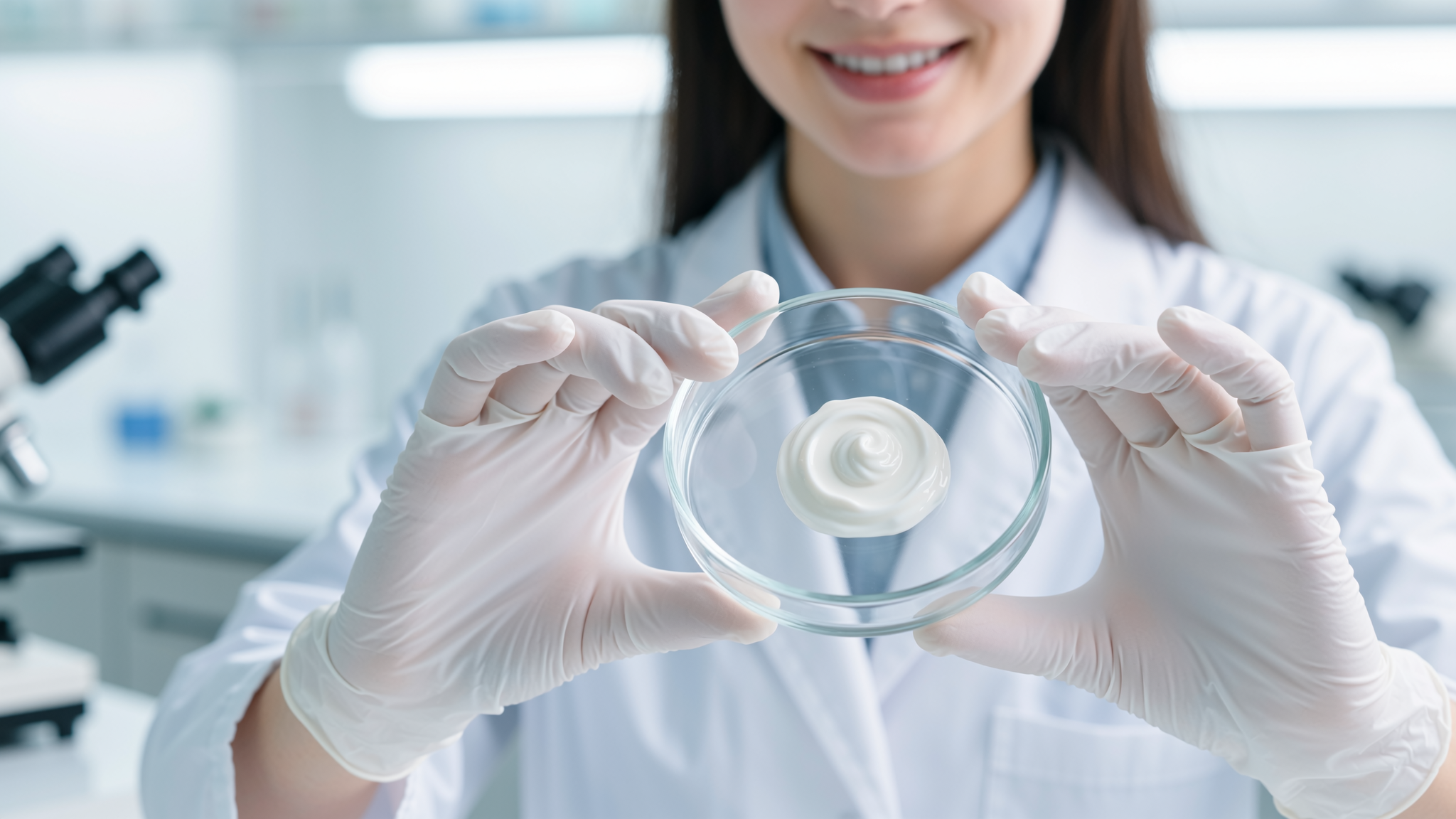 溯脂生物新工厂自动化生产车间，排列整齐的纳米乳化设备